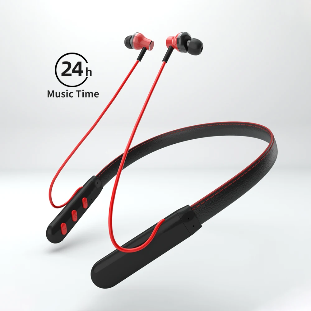 

G6 2019 Trending Amazon Christmas Wireless Sport Headset Wireless Earbuds Headphones, Black/black red/red