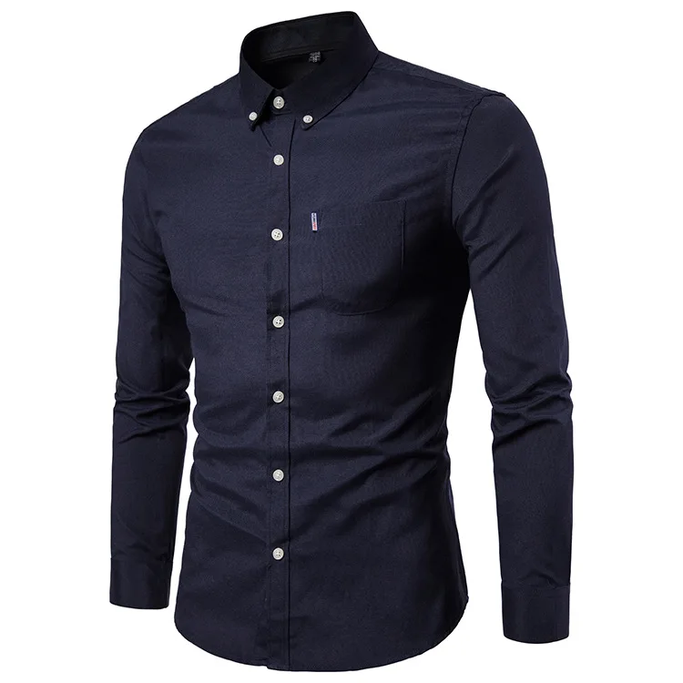 New design formal long sleeve cotton men silk shirt mens casual shirts for wholesales