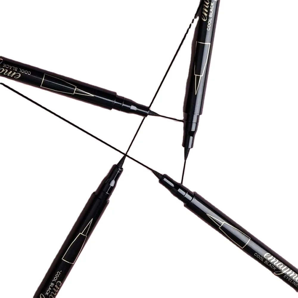 

high quality waterproof liquid eyeliner pencil private label wholesale, Black color