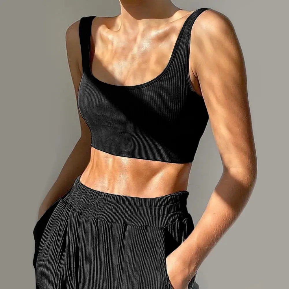 

2021 High Elasticity Hip Enhancer Two Piece Seamless Yoga Set Compression Top Women Workout Gym Clothing, As picture