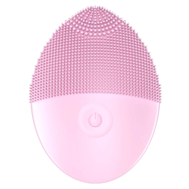 

Skin Care Silicone electric cleaner sonic vibration facial brush pore cleaning beauty waterproof facial cleansing instrument