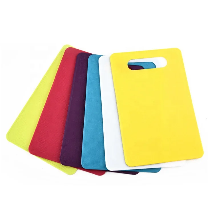 

Hot Sale Non Slip Plastic Chopping Mat Vegetable Fruit Cutting Board, Blue/green/white/purple/red/yellow