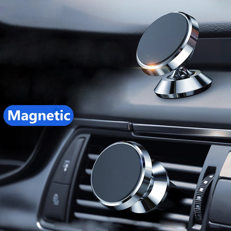 
Universal Super Strong Mobile Car Mount Magnetic Phone Holder Magnet Dashboard Car Phone Holder 