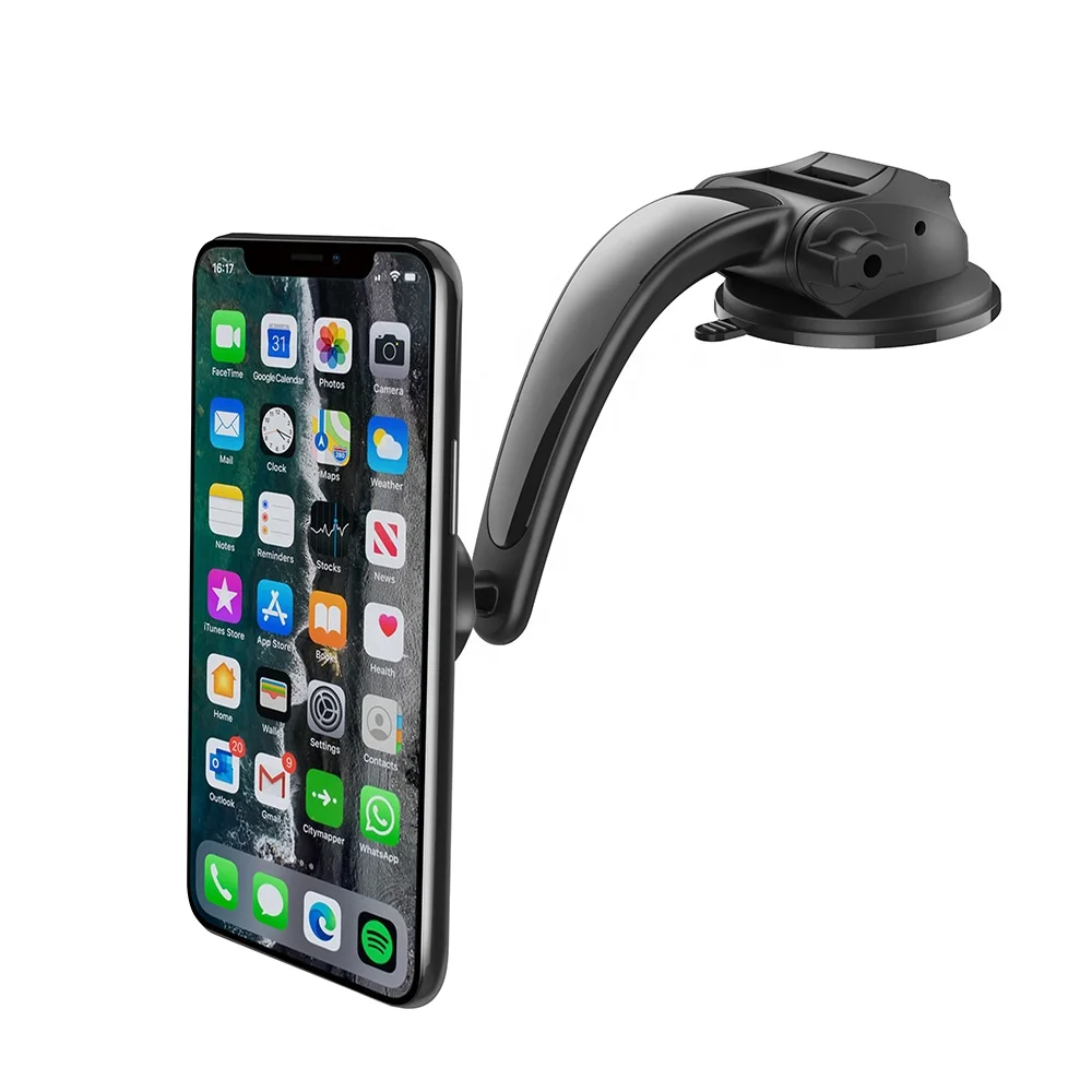 

car magentic dashboard phone holder magnet holder smartphone phone mount, Black