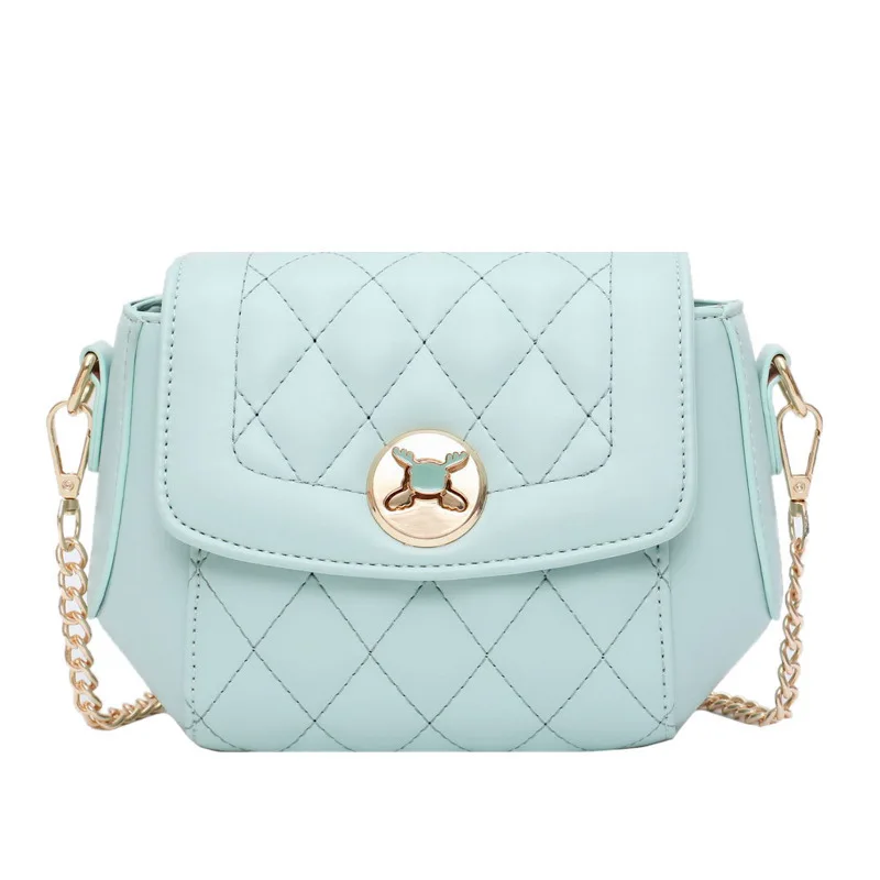 

Ladies simple crossbody bag Fashion small bags ladies chain bags, 3 color