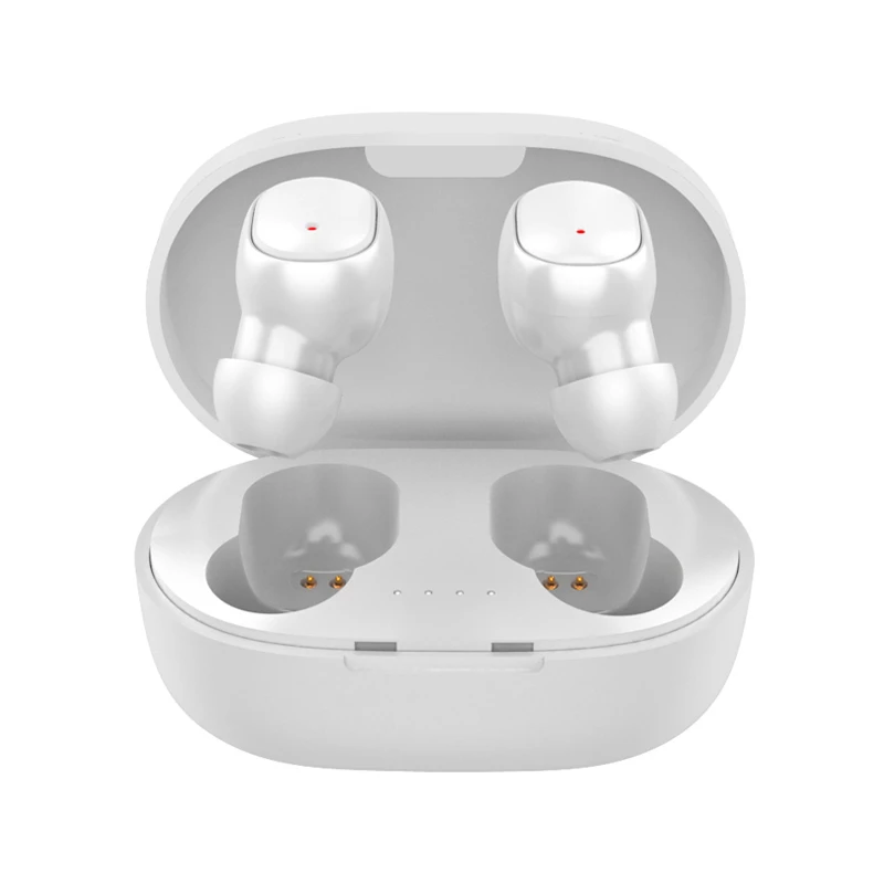 

TWS 5.0 Wireless Earphones Headset Stereo Earbuds with charge box A6s Earphones For xiaomi samsung redmi airdot earphones, Black white