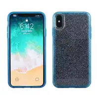 

2019 new arrivals for iphone 8 plus symmetry glitter case pc+tpu phone cover hybrid shockproof for iphone case