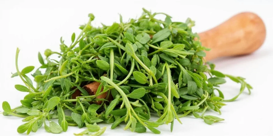 Marjoram paired with citrus slices