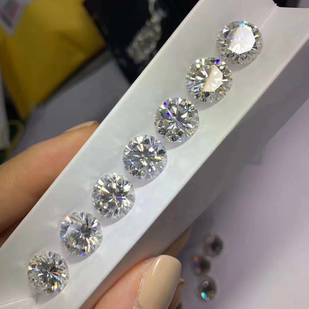 

Loose Moissanite White VVS Lab Created Diamond Jewelry