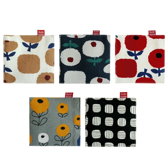 

Oriental Fabric Coasters,Moden Printing pattern Fabric Coasters