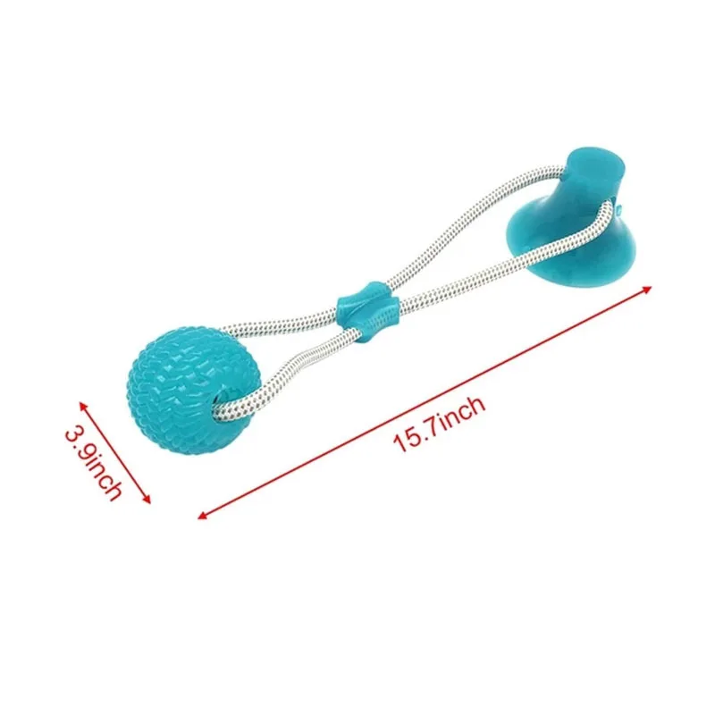 

Hot Sales Wholesaler Dog Toy Suction Cup Chew Rope Toys With Balls