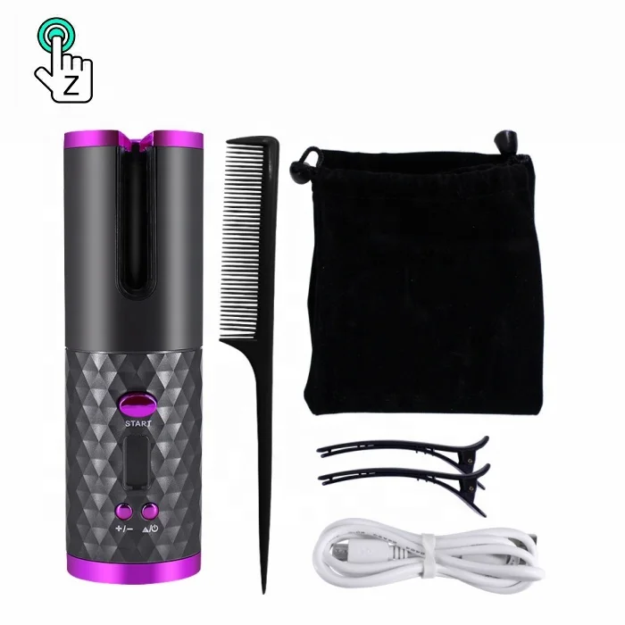 

Factory Price hair curler set Best Quality With Accessories cordless automatic Complete hair curler roller, Customized color