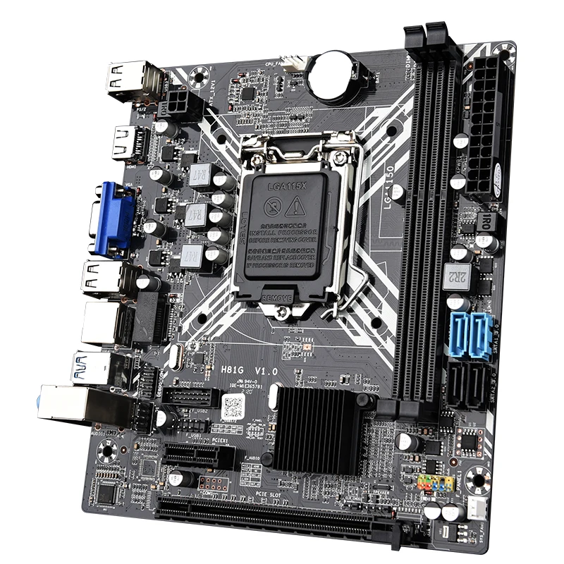 

laptop motherboard H81G h81 chipset Motherboards with DDR3 16GB USB SATA 3.0