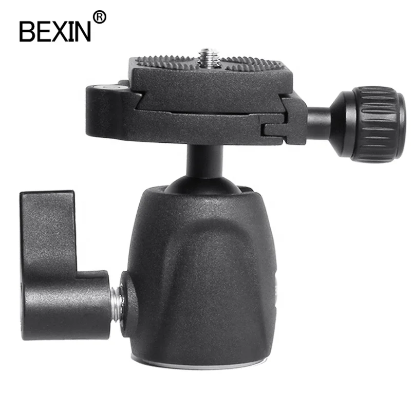 

BEXIN Camera Ball Head 360 Degree Rotatable Tripod Small Gimbal Mini Ball Head with Quick Release Plate for DSLR Cameras