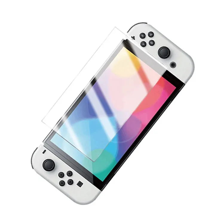 

2 PCS Tempered Glass 9H HD Screen Protector Film Accessories For Nintendo Switch OLED Console