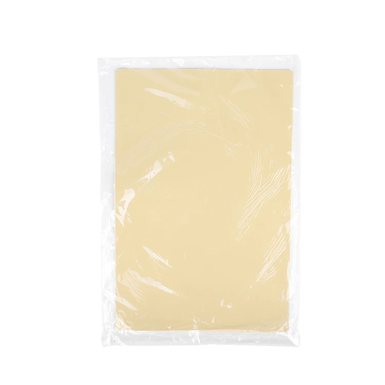 

Private Label MOQ 1000PCS Yellow Silica Gel Practice Skin Permanent Makeup Silicone Practice Skin Microblading Tattoo Skins, Skin color