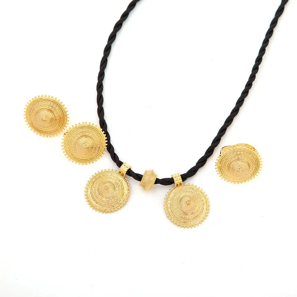 Ethiopian Jewelry Sets Pendant