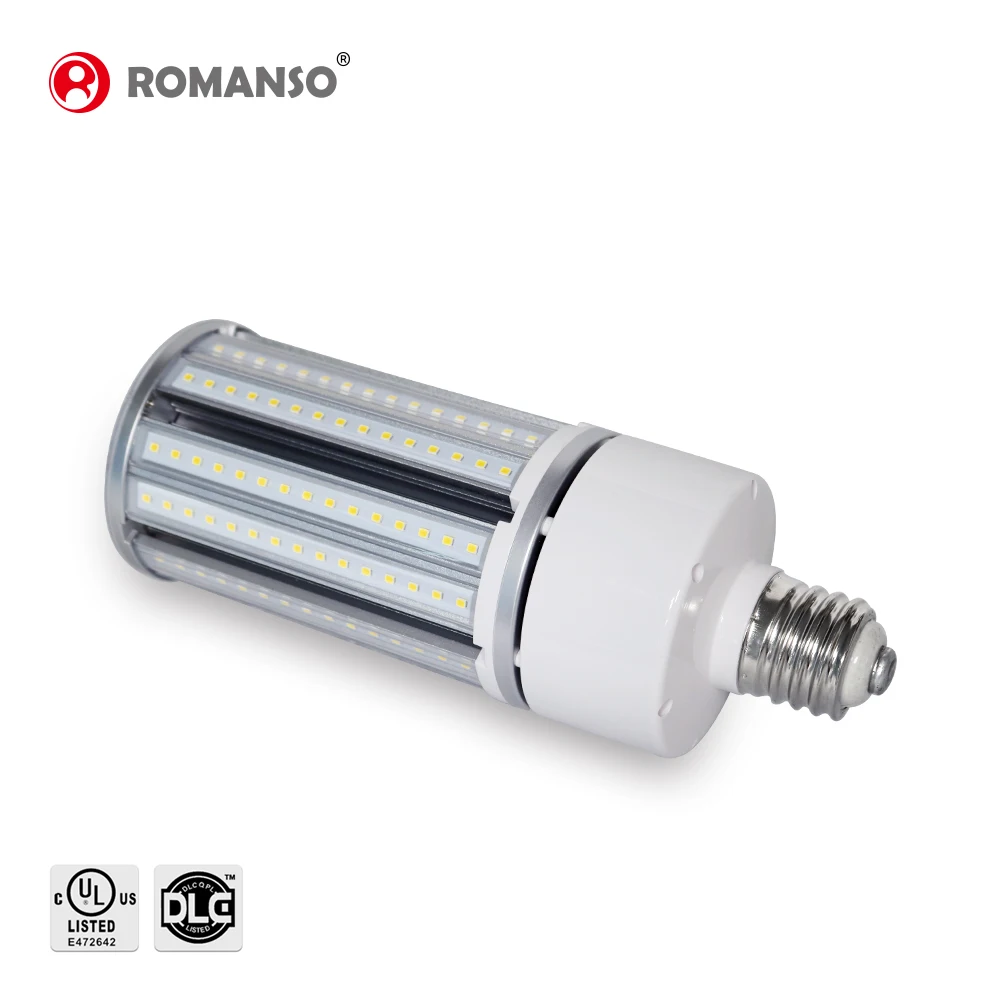 ROMANSO 60W E27  led corn bulb 2835 SMD 8000LM 360 degree led work bulb Lamp 220V White High Luminous Efficiency 60w corn light