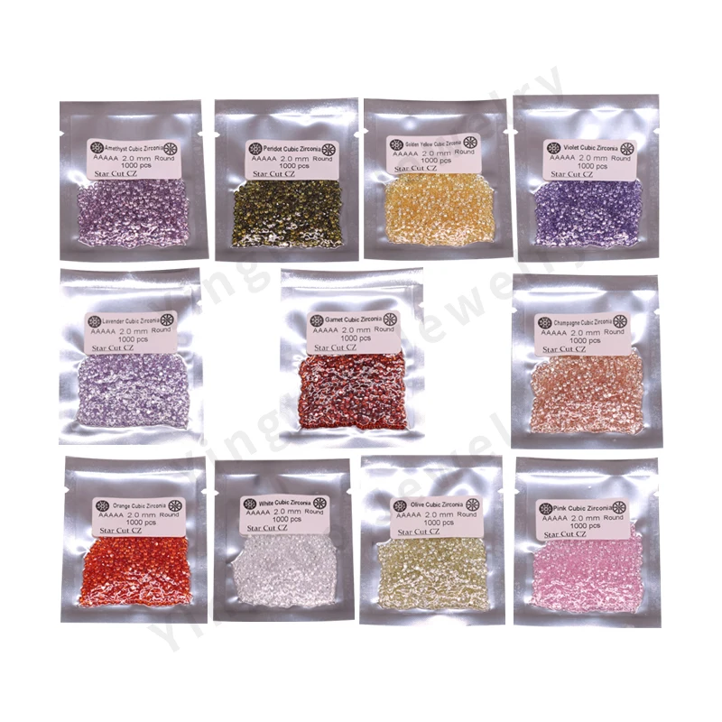 

Factory Price Round shape Loose gemstone Cubic Zirconia Quality