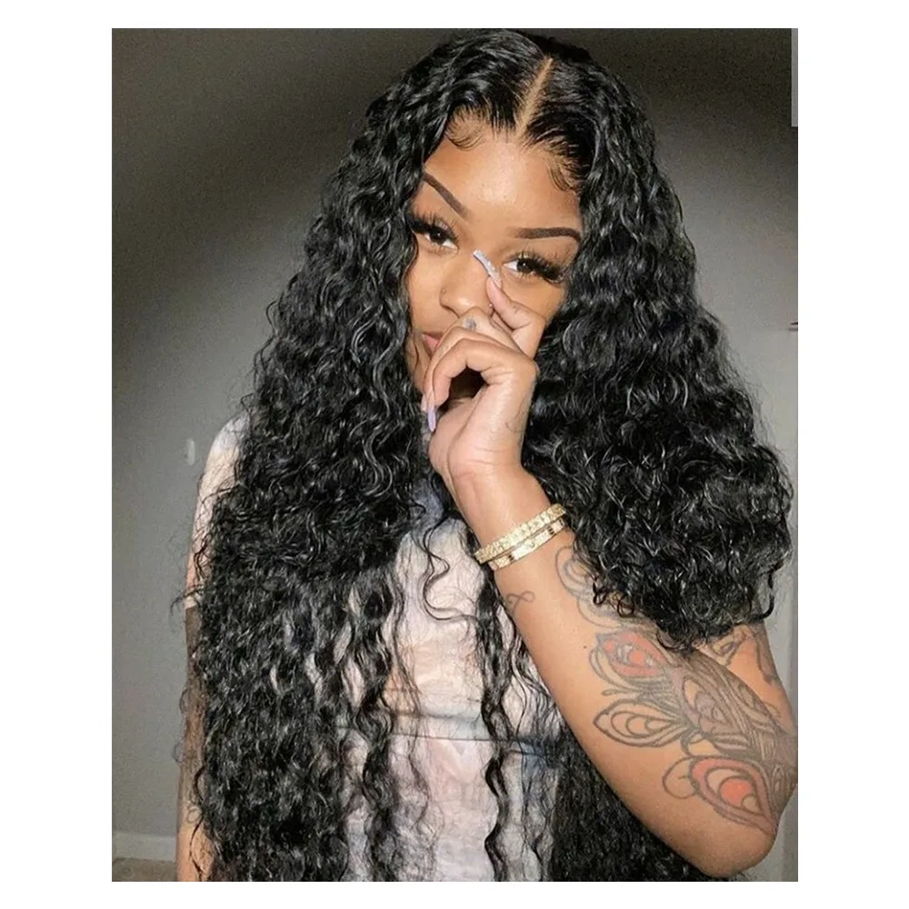 

Malaysian Hair Hd 360 Lace Wigs ,Top Quality Mink Brazilian Hair Transparent 360 wigs, Soft Human Hair Thin 360 Lace Frontal Wig, Natural color / 30# / 613# / ombre...