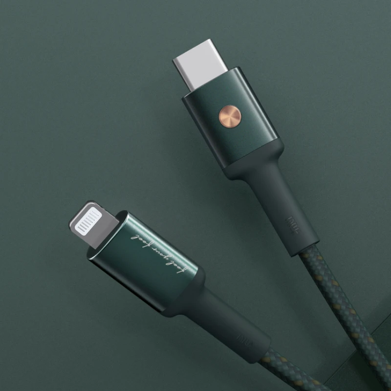 

LIBERFEEL new arrivals braided type c fast charging MFi usb c to lightning usb cable made for iPhone Huawei Xiaomi Samsung