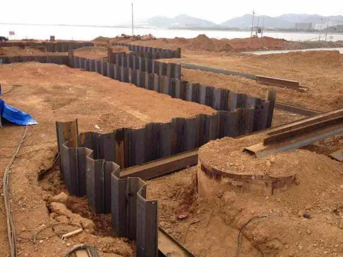 
SY295 SY390 steel sheet pile 