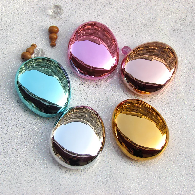 

Luxury gold egg shape Contact Lens Case portable color fashion Contact Lenses Case Container Case small Travel Box, Custom