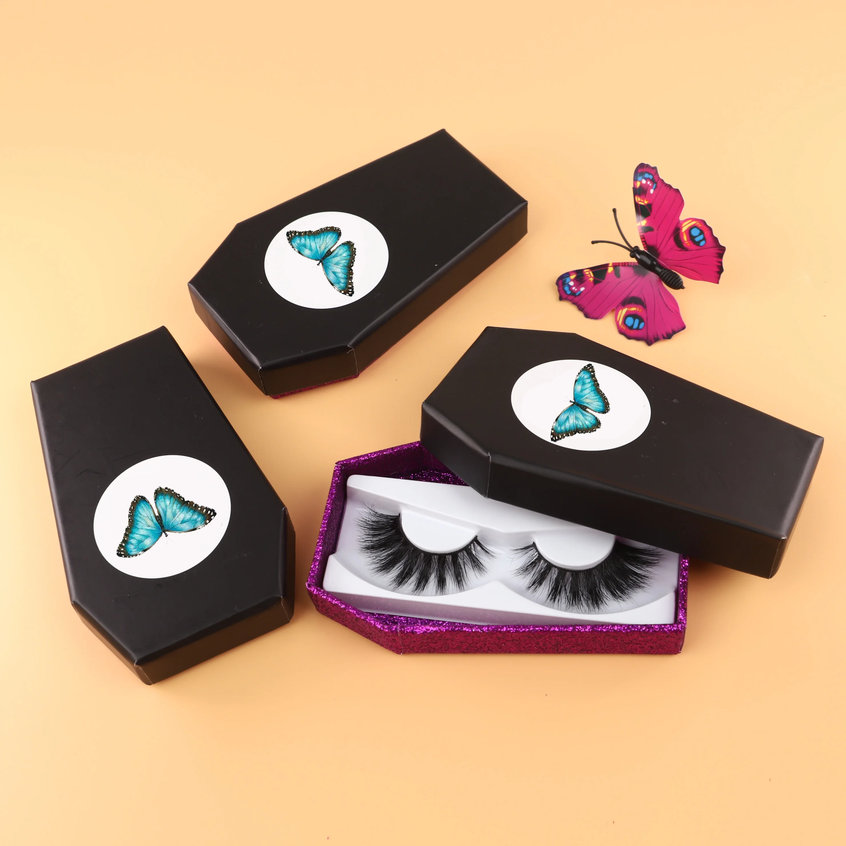 

best seller 6D97 3D mink eyelash 100% handmade mink eyelash