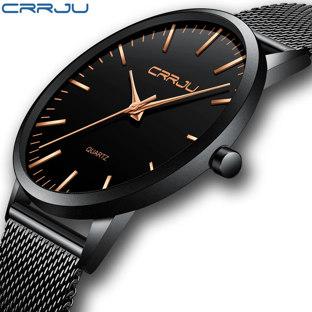 

shop for watches online Luxury brand Waterproofing Ultra slim mesh leather bands Clock men Quartz reloj