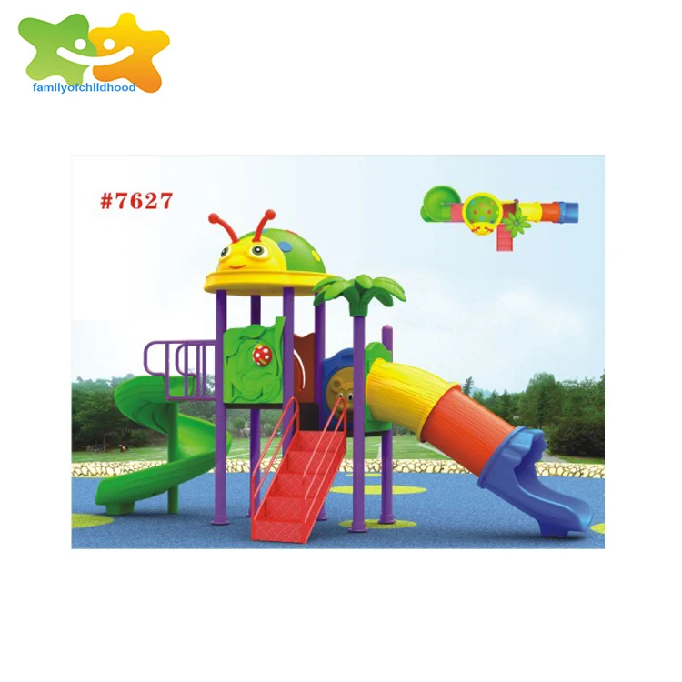 Outdoor Plastic Children Game Slide Playground Amusement Park Equipment