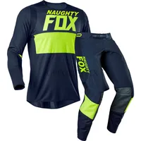 

2020 Naughty Fox 360 Motocross Racing Suit Motorcycle Dirtbike Off-road Jersey and Pants Adult MX DH MTB ATV Racing Combo