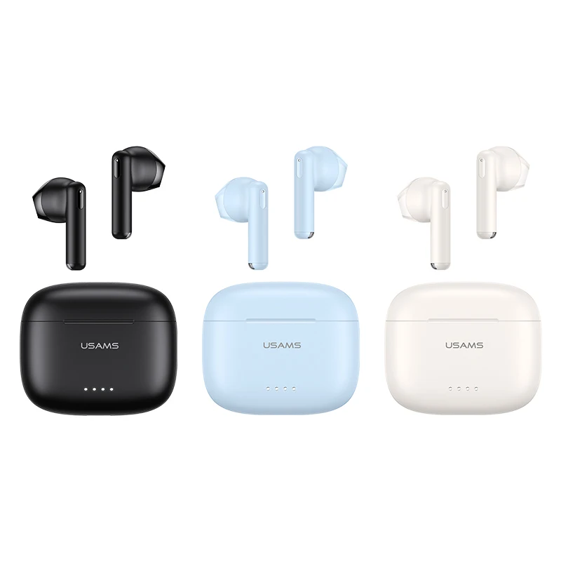 

USAMS New Trending ENC Noise Cancelling Tws Bluetooth5.3 Dual-mic True Wireless Earbuds Mini Headphones Earphones