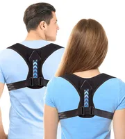 

factory OEM premium soft new arrival unisex adjustable upper back brace body posture corrector