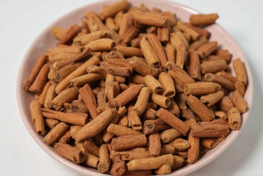 Close-up of Ceylon cinnamon sticks