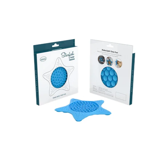 

Super suction silicone starfish lick the dog mat