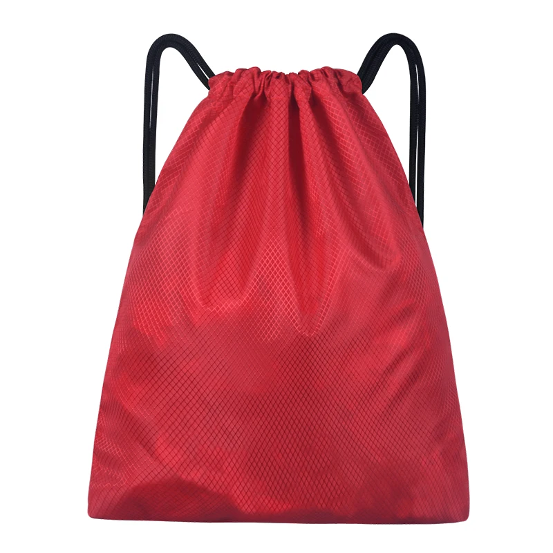 

China Factory Wholesale Promotion Cinch Sack Logo Custom Print Polyester Drawstring Bag, Customized