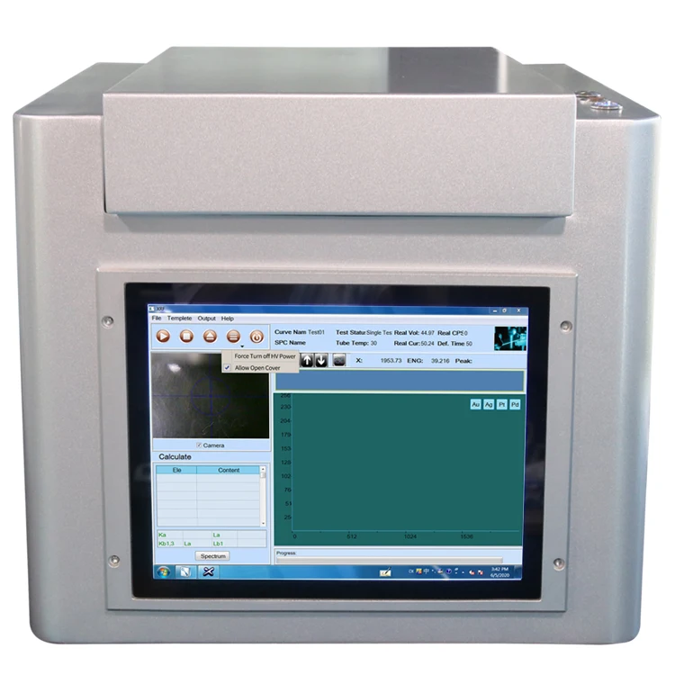 

X Ray Gold Testing Analyzer , X-Ray Gold Tester , Metal Elements Spectrometer