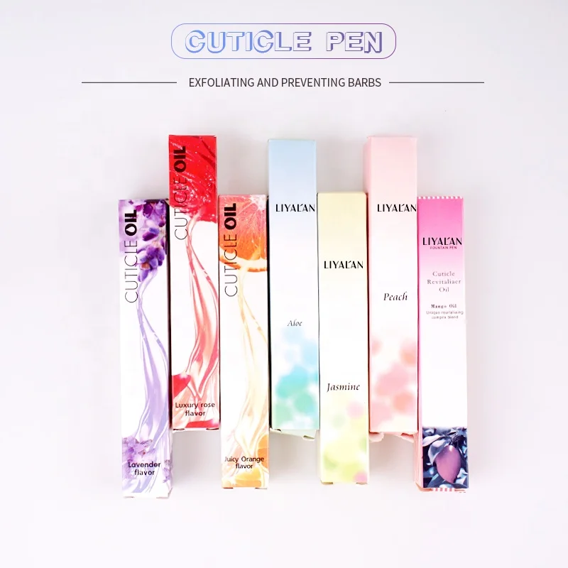 

Private Label Nail Supplies Fruity Smell Empty Revitalizer Cuticle Oil Pen For Nail Care