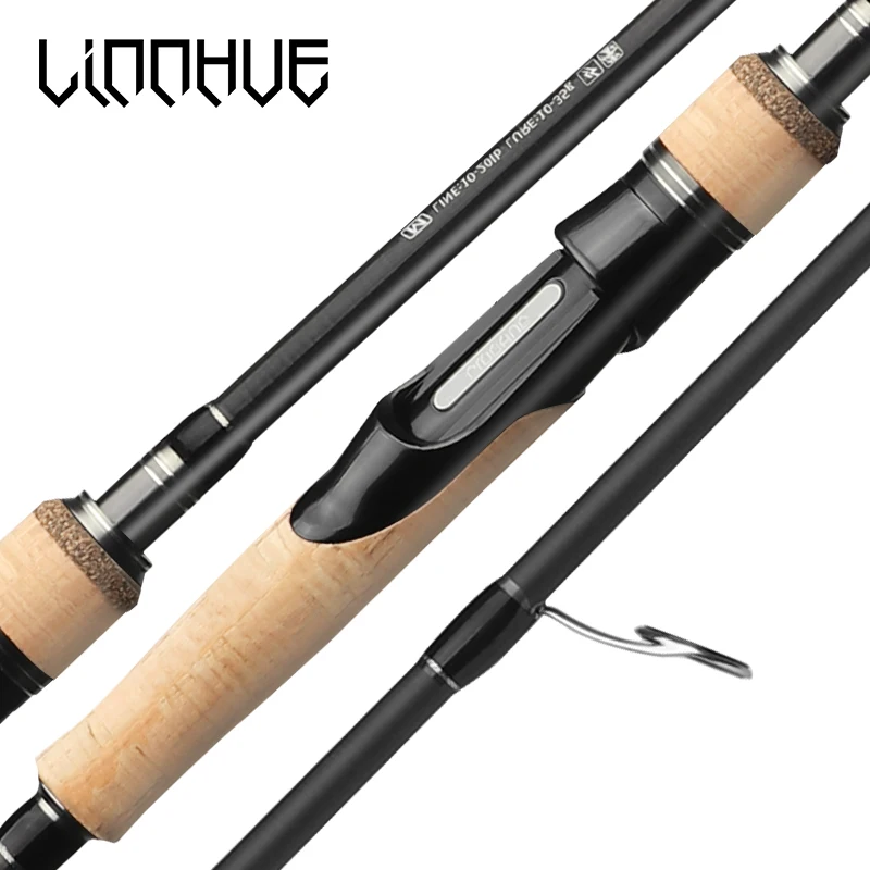 

LINNHUE CR fishing rod, 1.68/1.8/2.1/2.4/2.7/m bait casting rod,suitable for traveling bait weight 3-40g M/ML portable lure rod