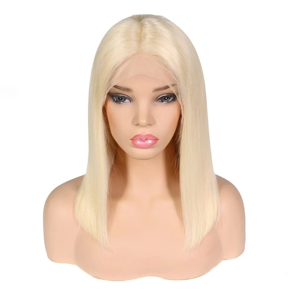 

human hair wigs 16 inches bob blonde 613 virgin hair wig 250 density 360 human hair wigs