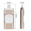 Wholesale Metal Pendrive Multi Functional 3 in 1 Otg Usb Flash Drive For PC Android Devices