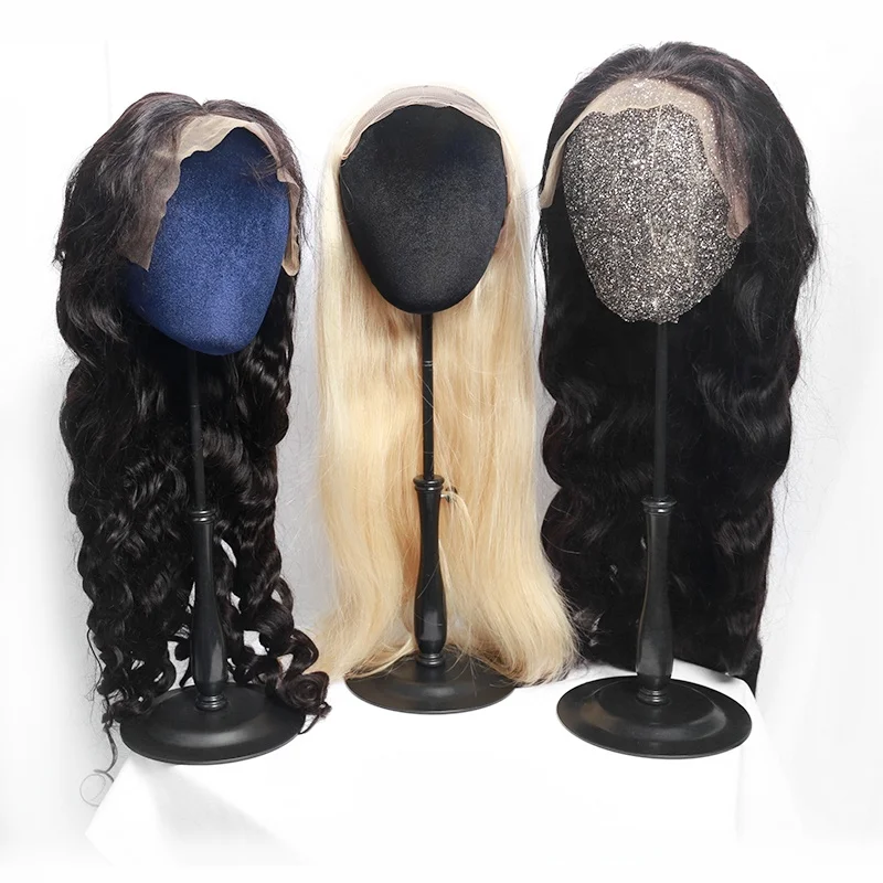 

Wigs For Black Women Human Hair Wigs With Headbands Wig Band Grip Headband