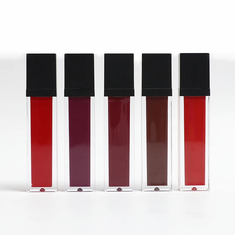 

New Arrival Wholesale Custom Cosmetic Makeup liptint Lip Gloss Private Label Velvet Liquid Lipstick Matte Lipgloss