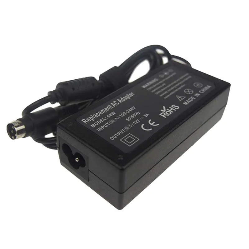 

new product power supply 60w dc computer charger 12V 5A ac adapter laptop charger for LED/LCD