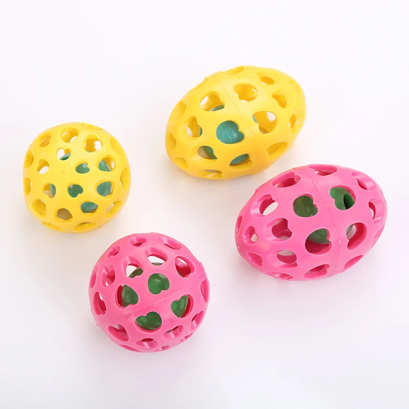 

Pet Toss Toy Factory Spot Wholesale New Rugby TPR Double Layer Rubber Toy Ball for Dogs, Customized color