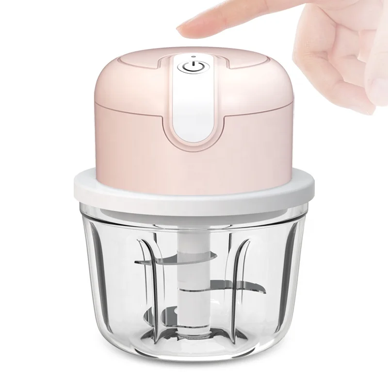 

multifunction automatic wireless mini electric hand pulled manual vegetable ginger onion garlic press blender grinder chopper