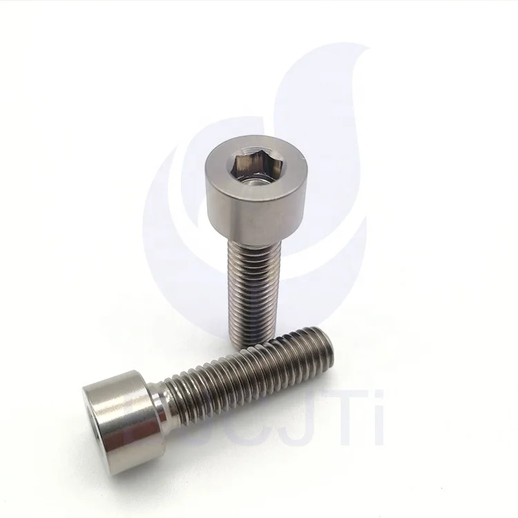 

Factory spot supply m5 m6 m8 Gr5 DIN912 titanium hex socket screw