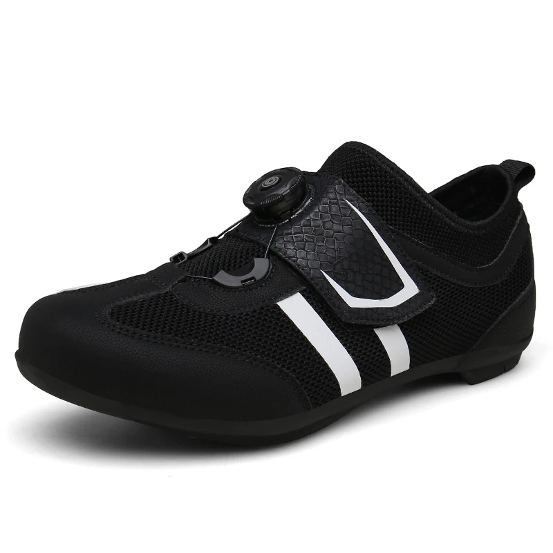 

YZ New Fashion design Men's and women's Matching flats road cycling shoes