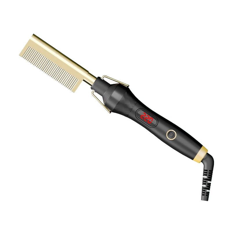

Degrees 500 Degree, Bling Hot Electric Multifunctional Diamond Pressing Comb/, Customized color