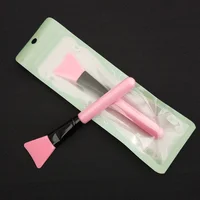 

Face Clean Tool Mask Applicator Spatula Silicon Brush for Cosmetic Mask